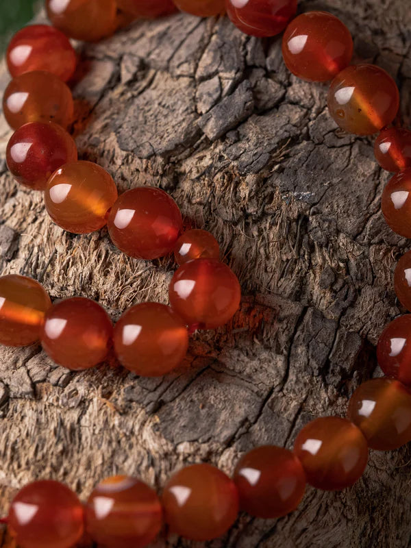 Brown Sulemani Aqeeq Stone Tasbih (10mm )