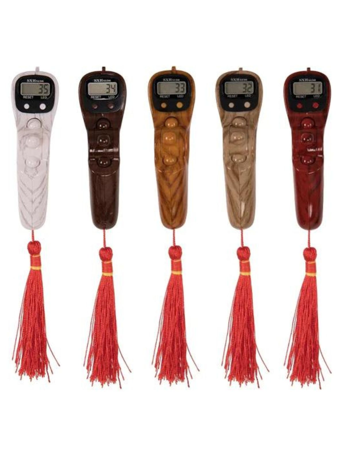 "Sleek Front Screen Digital Tasbih Counter with LED Display"