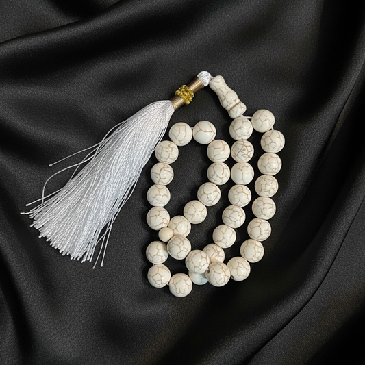 White Feroza Stone Tasbih ( Premium )