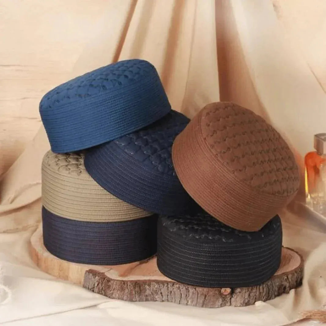 Premium Quality Prayer Caps for Men - Elegant & Comfortable