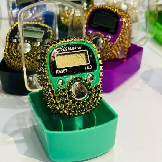 Elegant Digital Finger Counter with LED Light - Perfect Gift - THE RUHANI