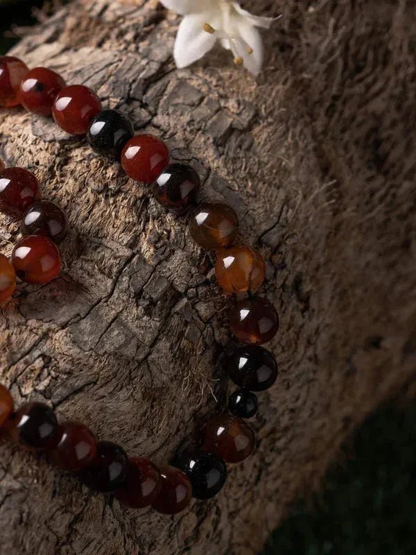 Honey Aqeeq Stone Tasbih (10mm) - THE RUHANI