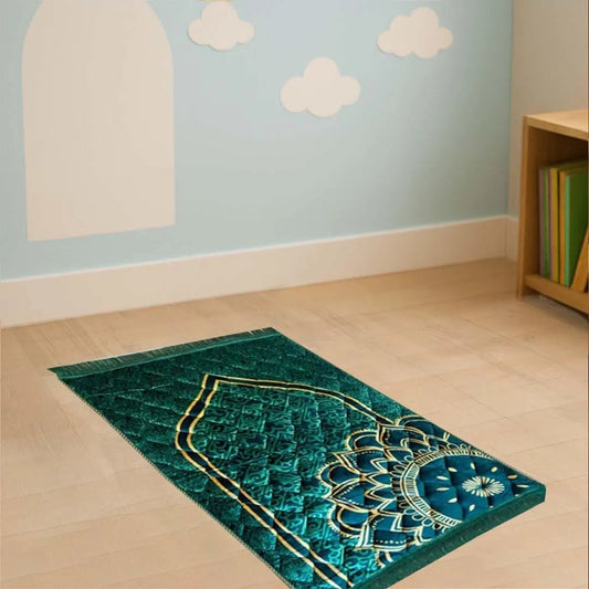 KIDS Flower Design Premium Foam Prayer Mat - THE RUHANI