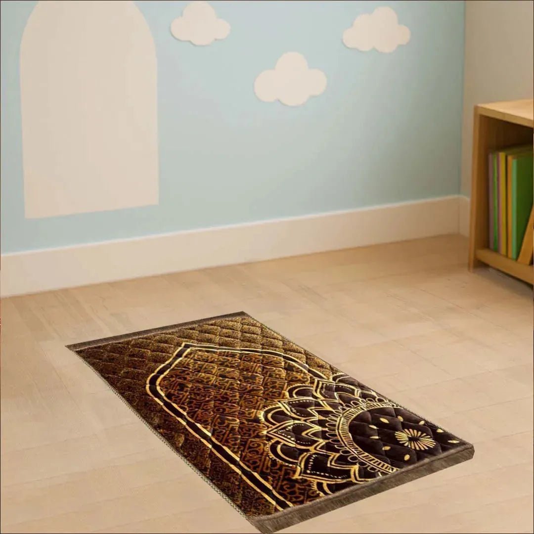 KIDS Flower Design Premium Foam Prayer Mat - THE RUHANI