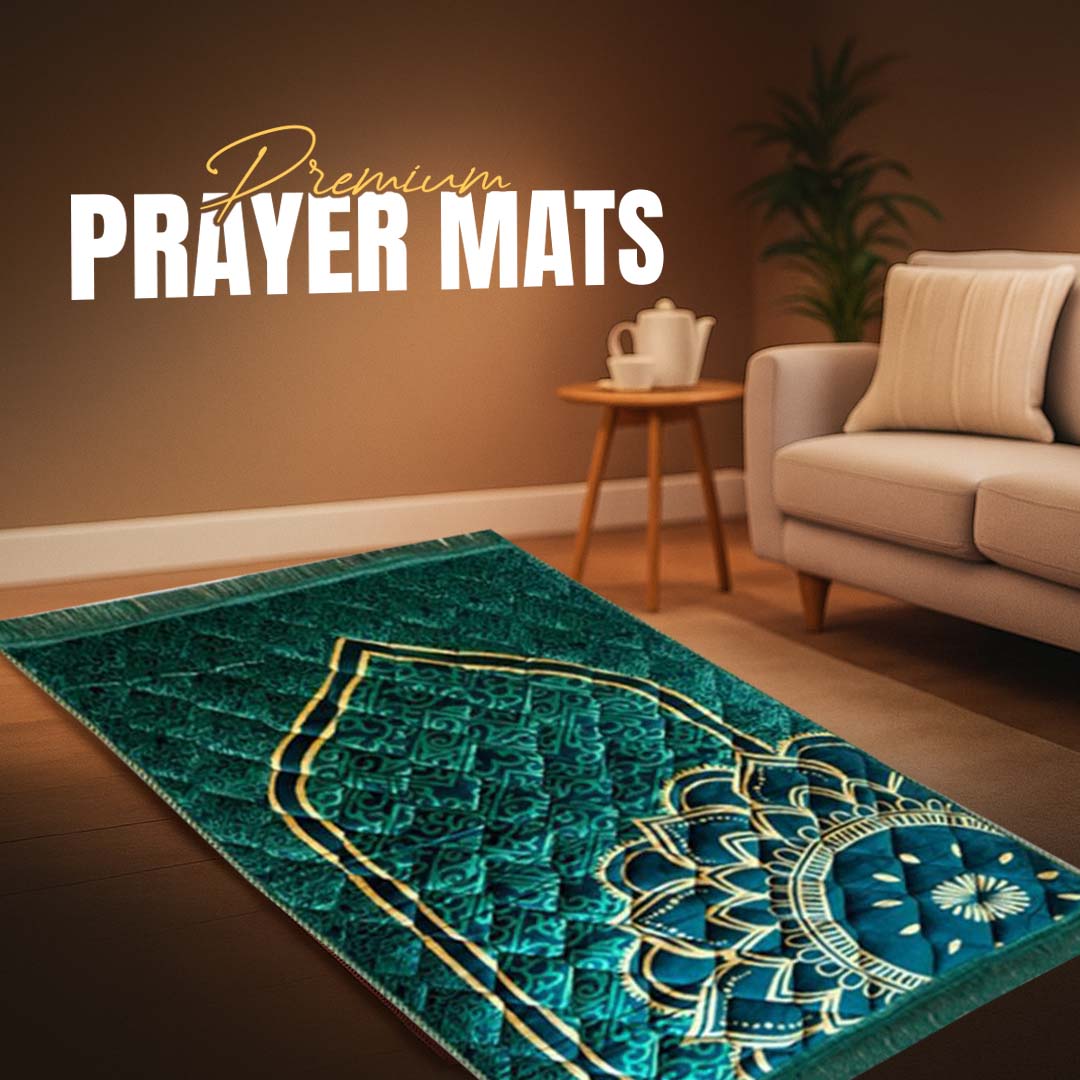 Premium Quality Flower Foam Prayer Mat for Comfort - THE RUHANI