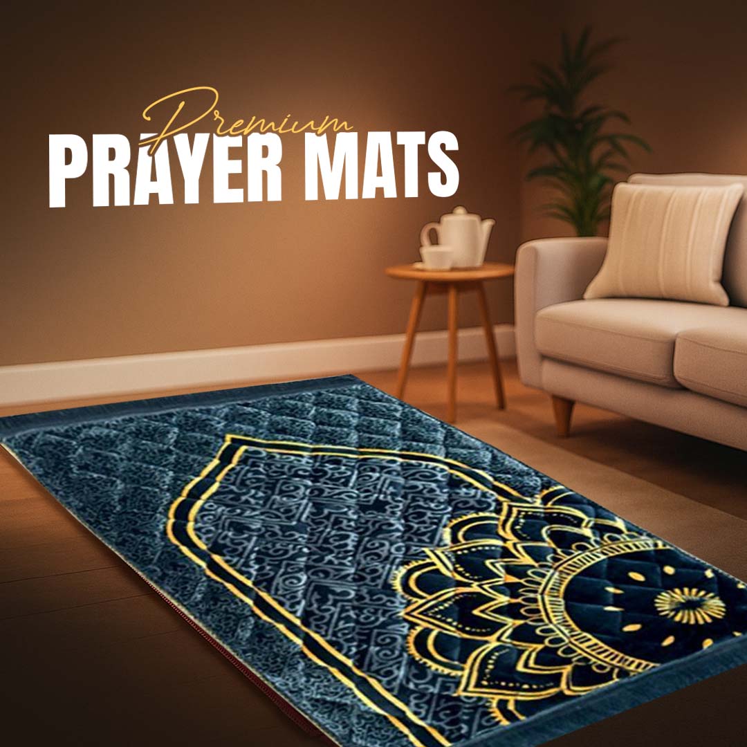 Premium Quality Flower Foam Prayer Mat for Comfort - THE RUHANI