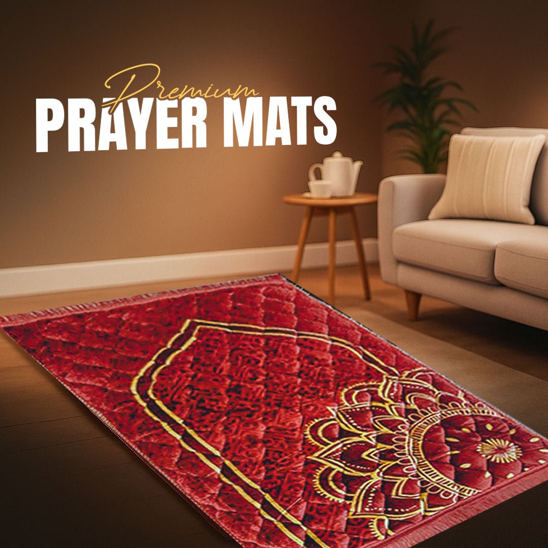 Premium Quality Flower Foam Prayer Mat for Comfort - THE RUHANI