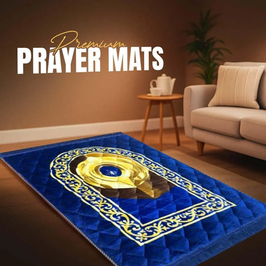 Premium Quality Hajar al - Aswad Foam Prayer Mat for Comfort - THE RUHANI