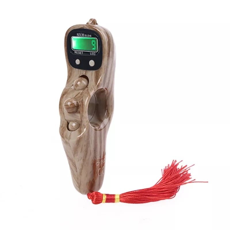 Sleek Front Screen Digital Tasbih Counter with LED Display - THE RUHANI