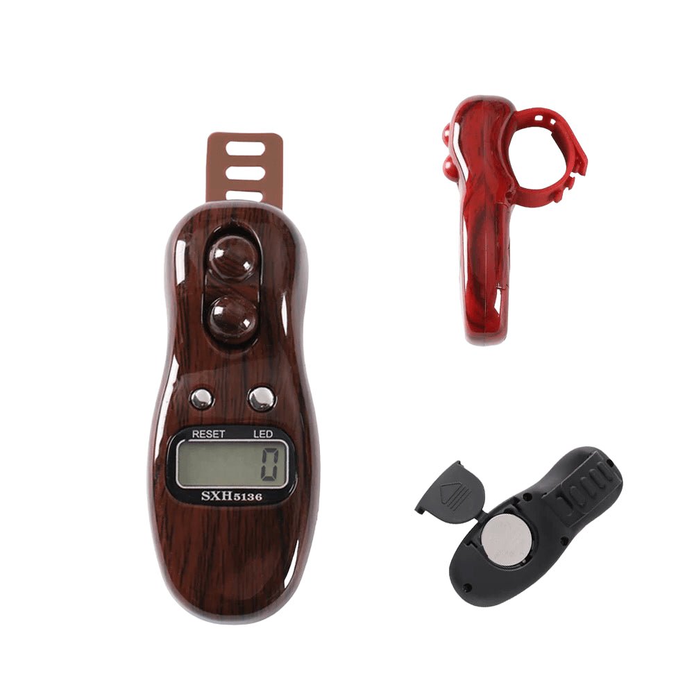 Ultimate Digital LED Tally Counter Tasbih Ring for Meditation - THE RUHANI